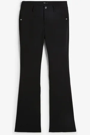 bonprix Pantaloni elasticizzati in bengalina, bootcut
