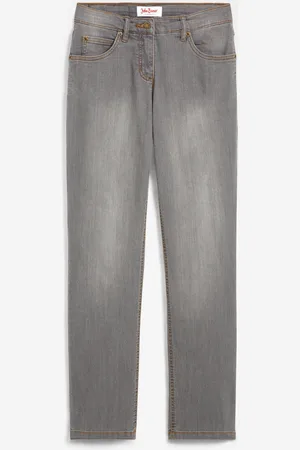 bonprix Jeans elasticizzati a vita alta, straight