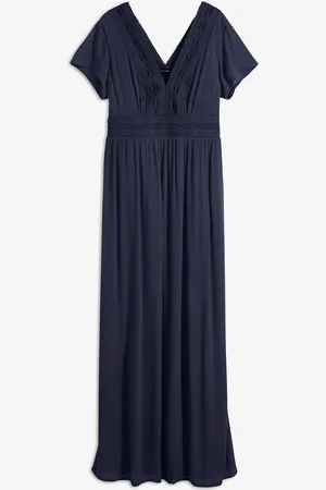 bonprix Abito estivo lungo con pizzo