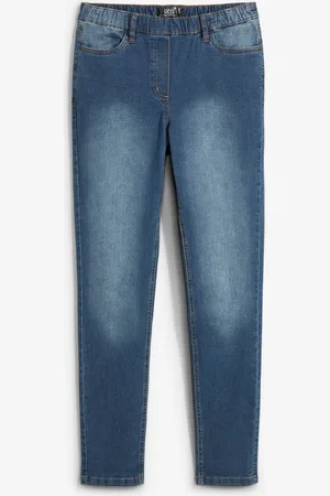 bonprix Jeggings con cinta comoda, vita media