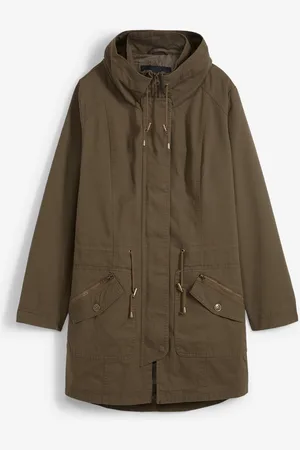 bonprix Parka corto in cotone sciancrato a collo alto
