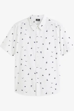 bonprix Camicia a maniche corte in puro cotone