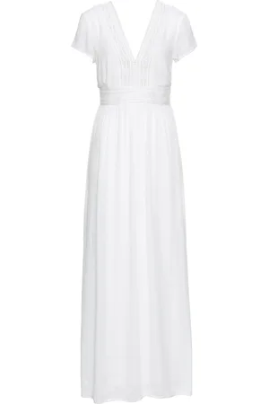 bonprix Abito estivo lungo con pizzo