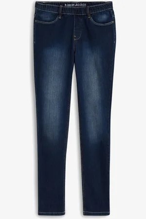 bonprix Jeggings skinny con cinta comoda, vita media
