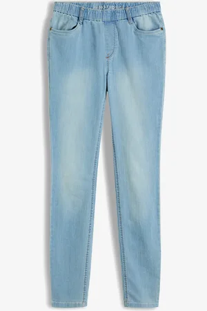 bonprix Jeggings skinny con cinta comoda, vita media