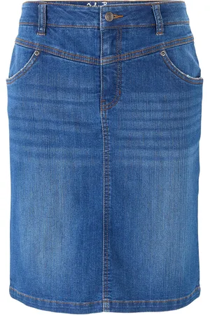 bonprix Gonna di jeans elasticizzata