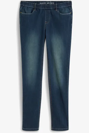 bonprix Jeggings skinny con cinta comoda, vita media