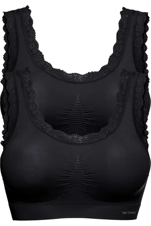 bonprix Reggiseno bustier senza cuciture Feel Comfort (pacco da 2)