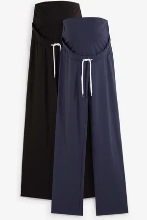 bonprix Pantaloni prémaman in felpa (pacco da 2)