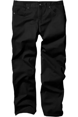 bonprix Pantaloni regular fit in twill di puro cotone, straight