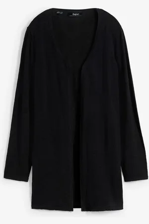 bonprix Cardigan in puro cotone fiammato