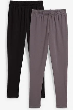 bonprix Leggings termici funzionali con fodera in pile (pacco da 2)