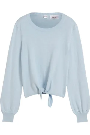 bonprix Maglione in filato fine di misto viscosa