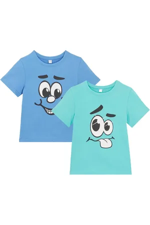 bonprix T-shirt in puro cotone biologico (pacco da 2)