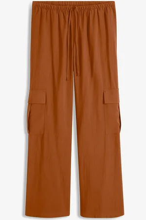 bonprix Pantaloni cargo fluenti