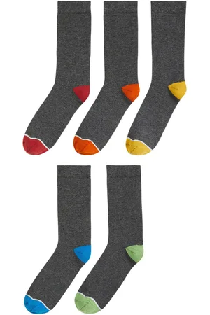 bonprix Calzini con cotone biologico (pacco da 5 paia)