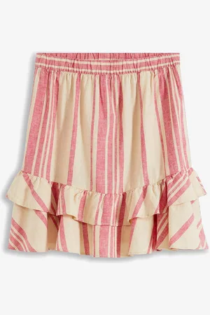 bonprix Minigonna in misto lino