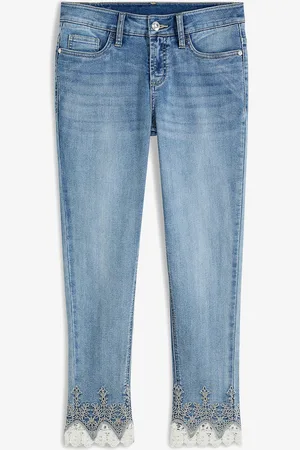 bonprix Jeans skinny con pizzo