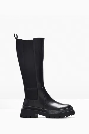 bonprix Stivali in pelle