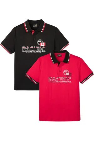 bonprix Polo in puro cotone biologico (pacco da 2)