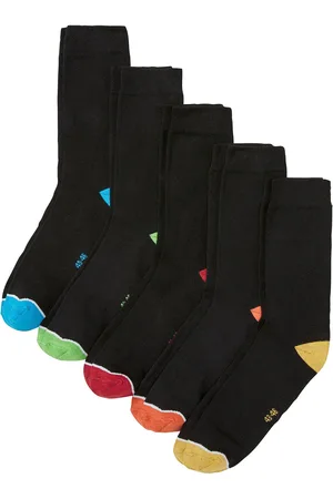 bonprix Calzini con cotone biologico (pacco da 5 paia)