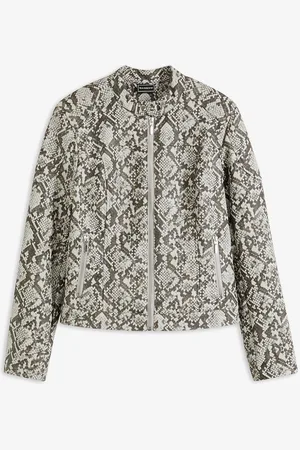 bonprix Giacca biker in similpelle