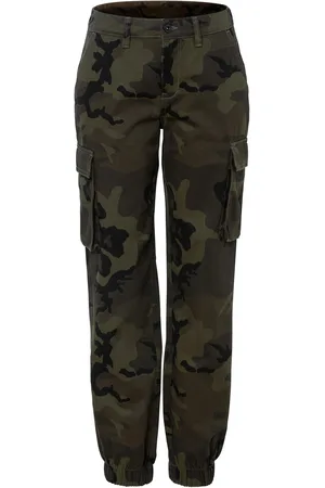 bonprix Pantaloni cargo camouflage