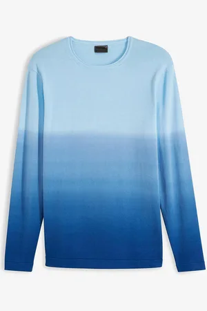 bonprix Maglione a maglia fine con colori sfumati