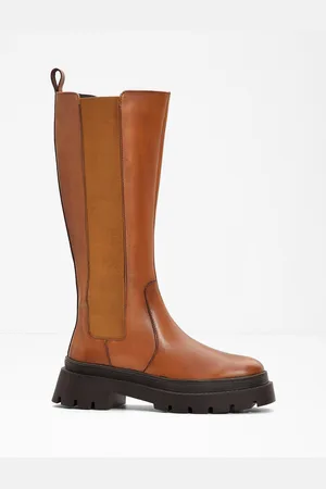 bonprix Stivali in pelle