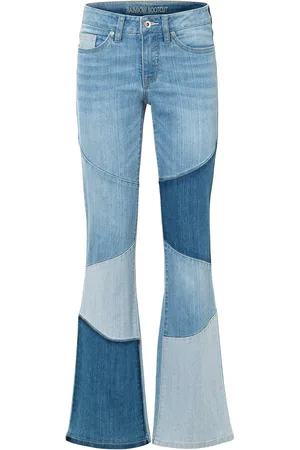 bonprix Jeans a zampa patchwork