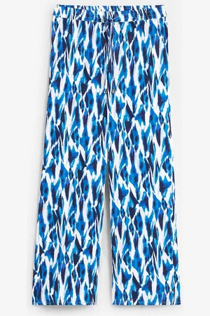 bonprix Pantaloni a palazzo in viscosa fluente
