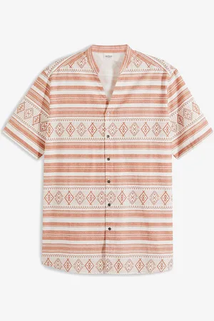 bonprix Camicia a maniche corte in fantasia