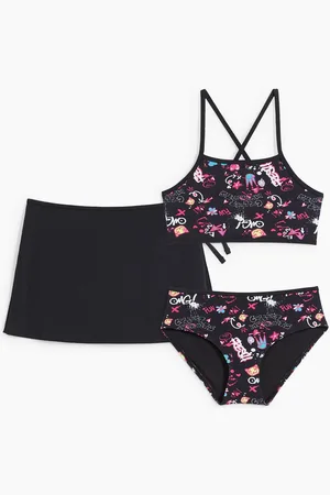 bonprix Bikini e gonna (set 3 pezzi)