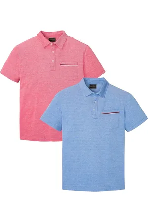 bonprix Polo in piquet di puro cotone (pacco da 2)
