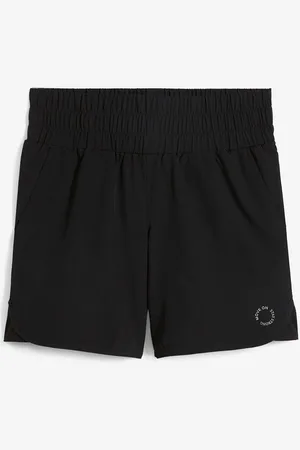 bonprix Shorts sportivi con cinta smock, ad asciugatura rapida