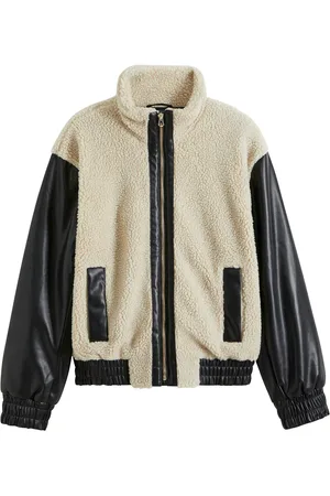 bonprix Giacca in mix di materiali