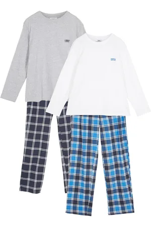 bonprix Pigiama con cotone biologico (set 4 pezzi)