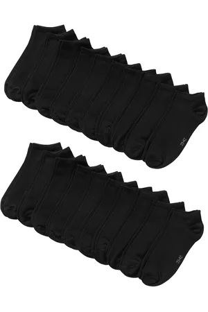bonprix Calzini per sneakers con cotone biologico (pacco da 20 paia)
