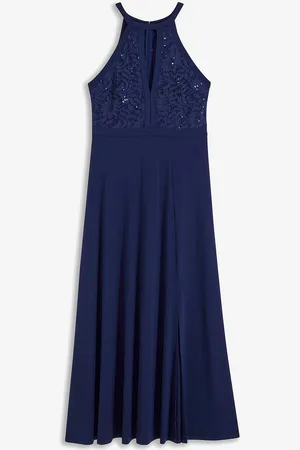 bonprix Abito lungo con pizzo