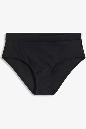 bonprix Slip per bikini a vita alta con effetto modellante leggero