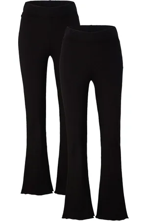 bonprix Leggings svasati in misto cotone (pacco da 2)