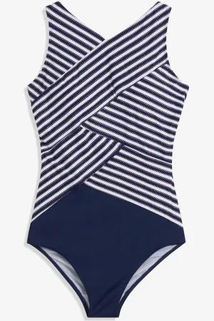 bonprix Costume intero con effetto modellante medio