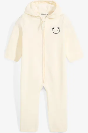 bonprix Tutina in pile con cappuccio