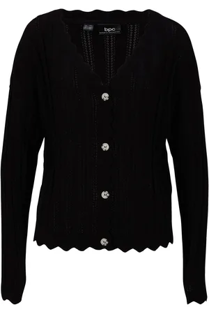 bonprix Cardigan corto traforato