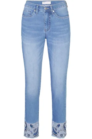 bonprix Jeans slim fit elasticizzati, vita media