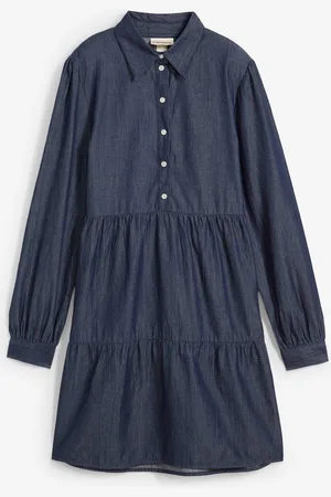 bonprix Abito di jeans in puro cotone biologico