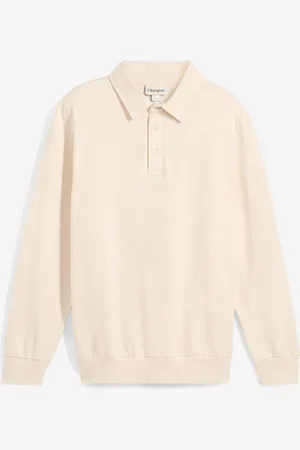 bonprix Felpa con colletto a polo