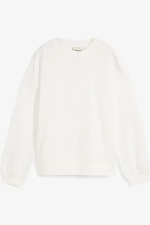 bonprix Felpa oversize in puro cotone
