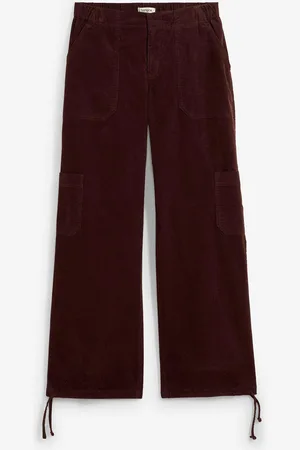 bonprix Pantaloni cargo in velluto a coste