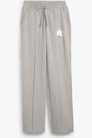 bonprix Pantaloni in felpa in puro cotone biologico